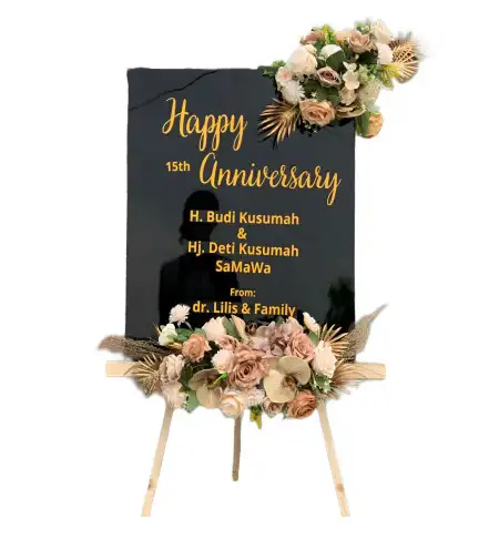 Papan Bunga Akrilik Kedensari